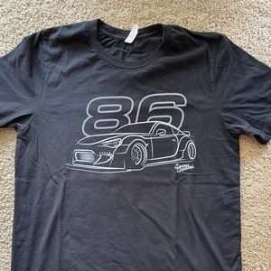 Driver Apparel Scion FR-S, Subaru BRZ, Toyota 86 style FT86 T Shirt